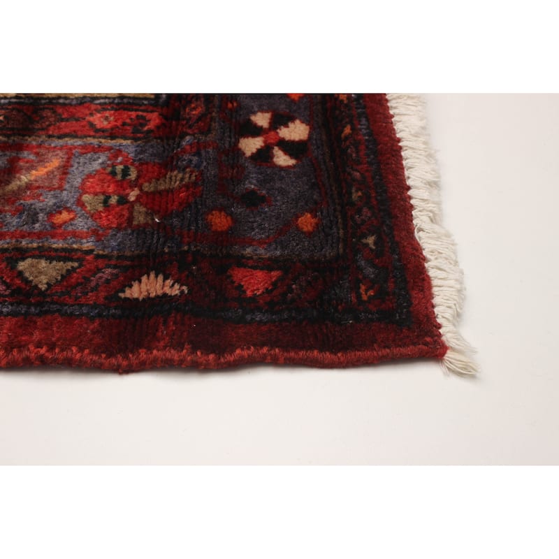 ECARPETGALLERY Hand-knotted Andelz Red Wool Rug - 3'7 x 6'7