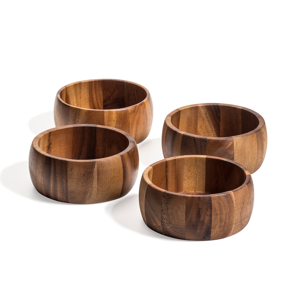 Individual Salad Bowls - Set of 4 - 6 x 6