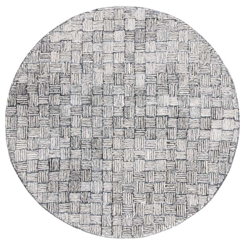 SAFAVIEH Handmade Micro-Loop Courteney Transitional Wool Rug