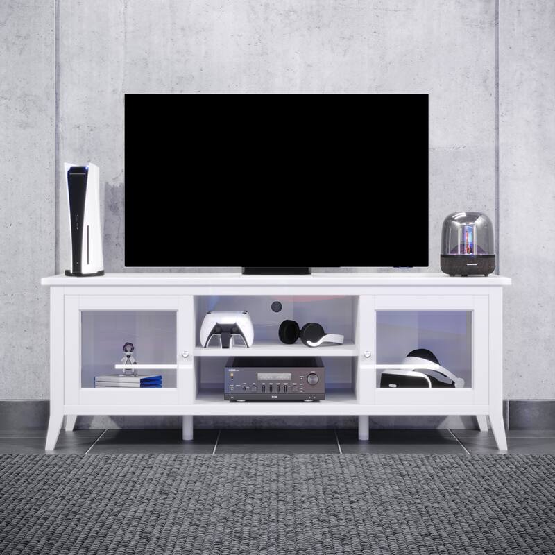 Lavish Home 55-inch TV Stand with Storage