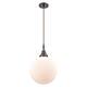 Option Oil Rubbed Bronze / Matte White Shade