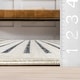 preview thumbnail 5 of 7, Nuloom Keeva Modern Striped Fringe Area Rug
