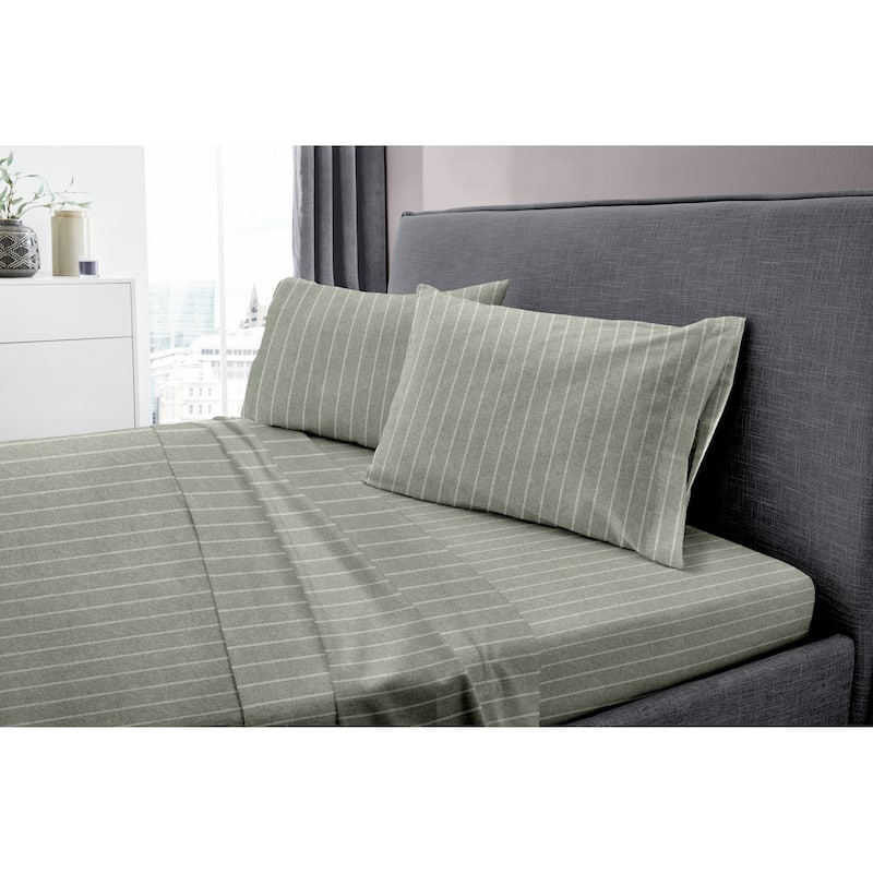 Dormisette Luxury German Flannel 6-Ounce Bed Sheet Set