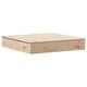 preview thumbnail 2 of 16, vidaXL Sandpit with Cover Sandbox Patio Outdoor Play Equipment Solid Wood Pine - 43.7" x 43.7" x 7.7"