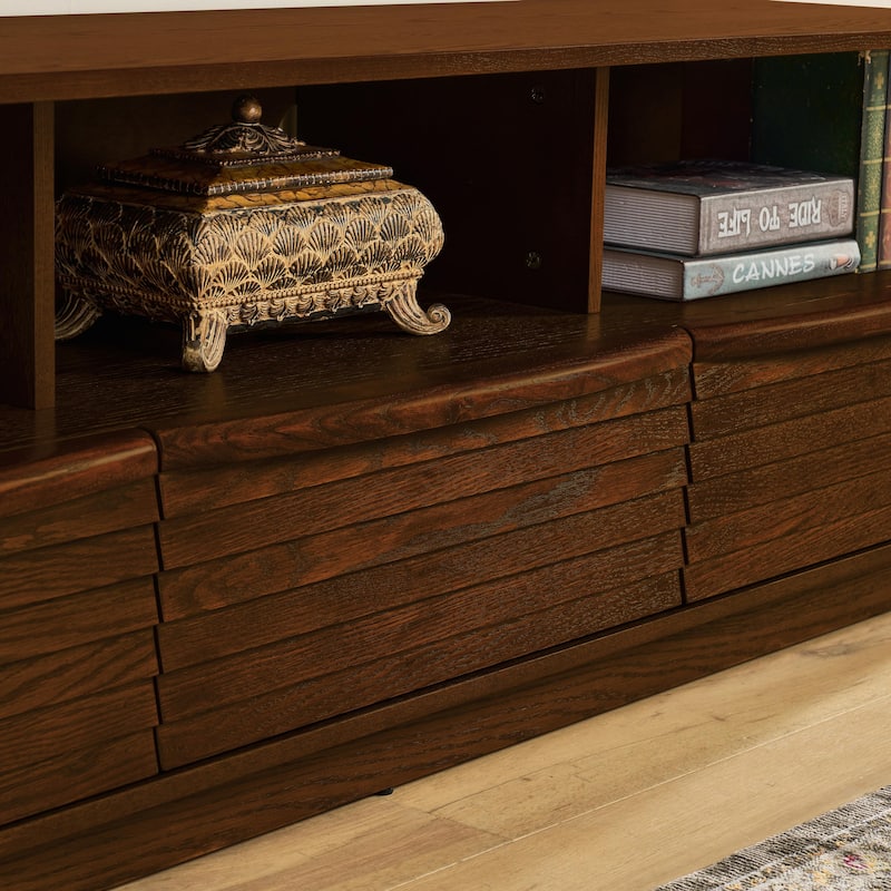 63" Mid-Century Modern TV Stand for TVs up to 75"