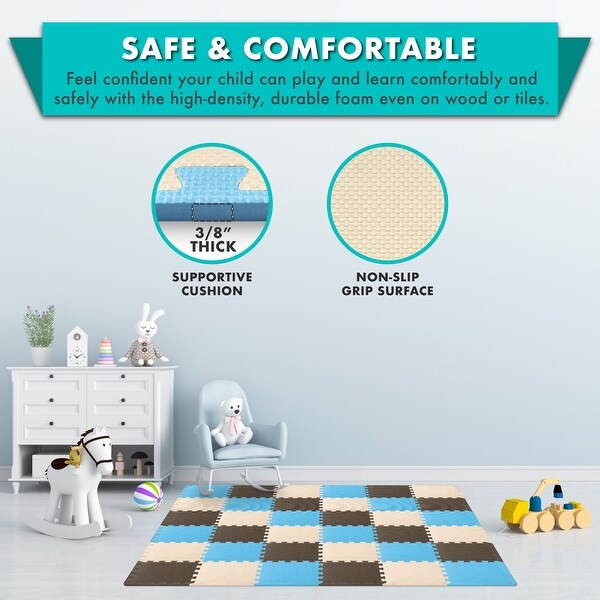 ProsourceFit Kids Solid Floor Play Mat 3/8-in - Bed Bath & Beyond