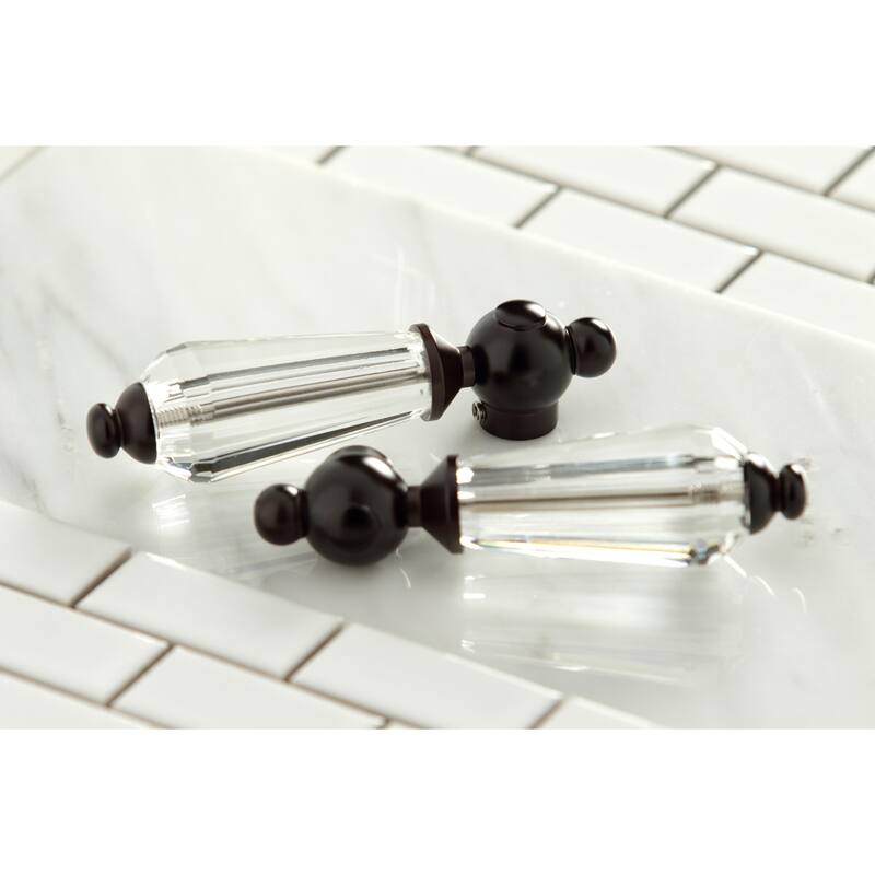 Kingston Brass Wilshire Bridge Kitchen Faucet with Brass Sprayer