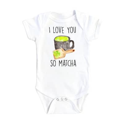 Matcha - Baby Boy Girl Clothes Infant Bodysuit Funny Cute Newborn 1A