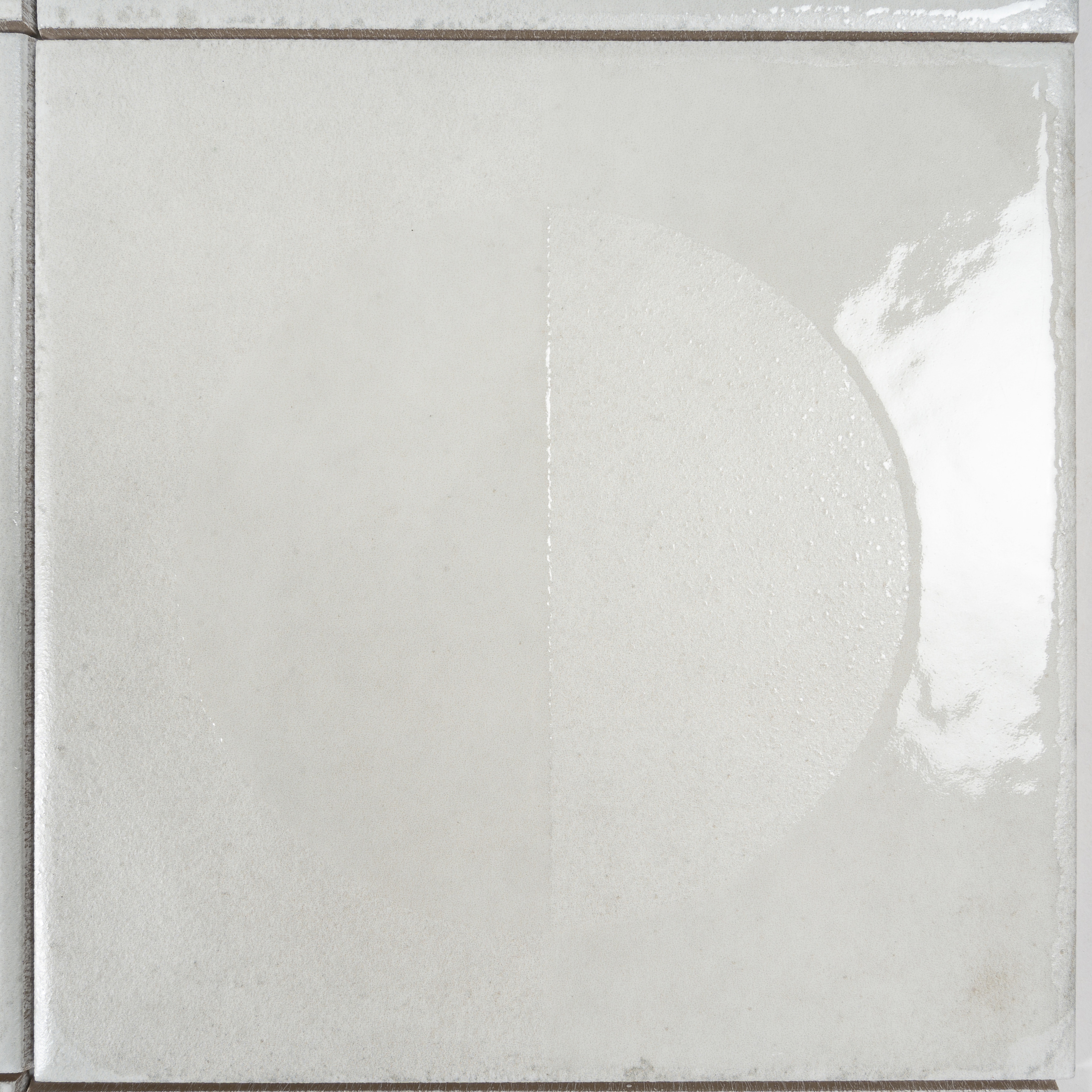 Cadence 8x8 Crisp White Porcelain Square Motif Wall and Floor Tile (12. ...