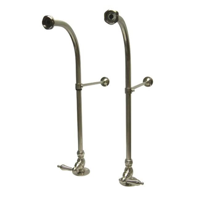 Kingston Brass Vintage Rigid Freestanding Supply Lines with Metal