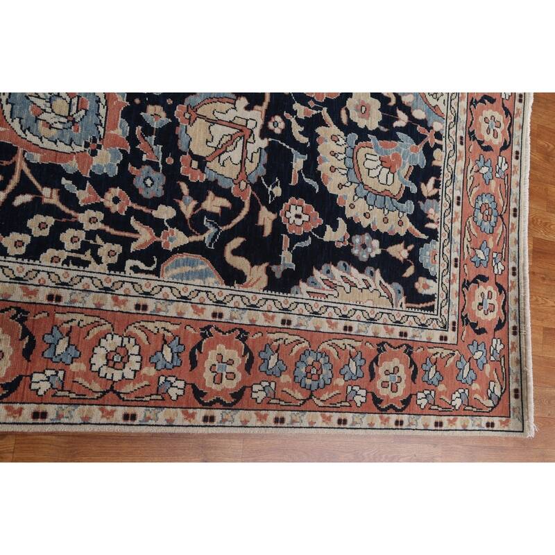 Floral Wool Sultanabad Ziegler Turkish Oriental Area Rug Hand-knotted - 9'9" x 13'0"