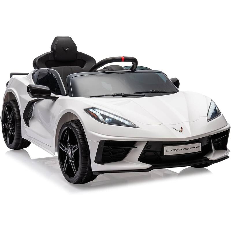 12V Kids Ride on Car - White