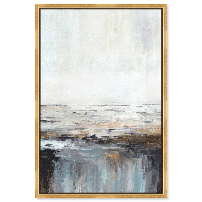 After the Rain II Canvas by Art Remedy - 36" x 54" - Gold