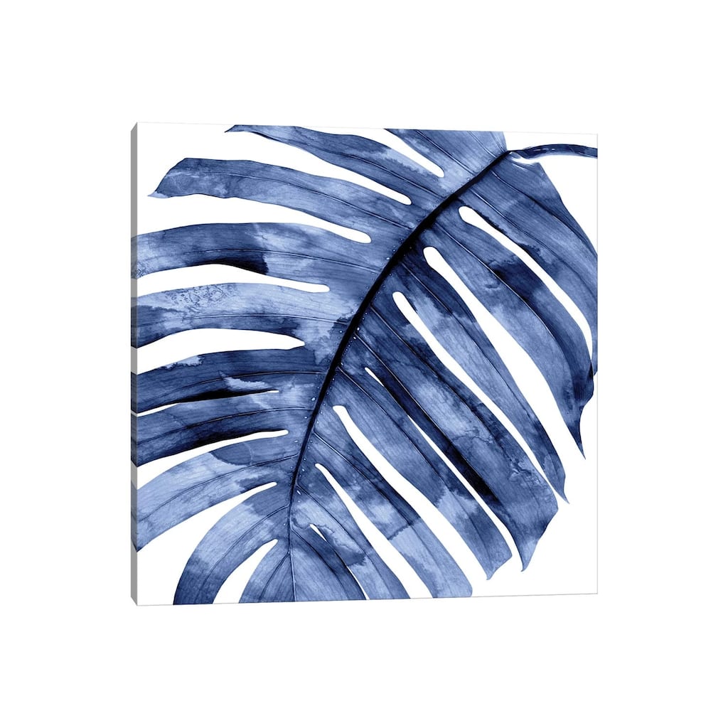 iCanvas "Indigo Palm, Close-Up II" by Melonie Miller Canvas Print