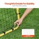 preview thumbnail 8 of 9, Iron Tube Soccer Rebounder Net, 2x2 Mesh, Adjustable Angle, Foldable and Portable