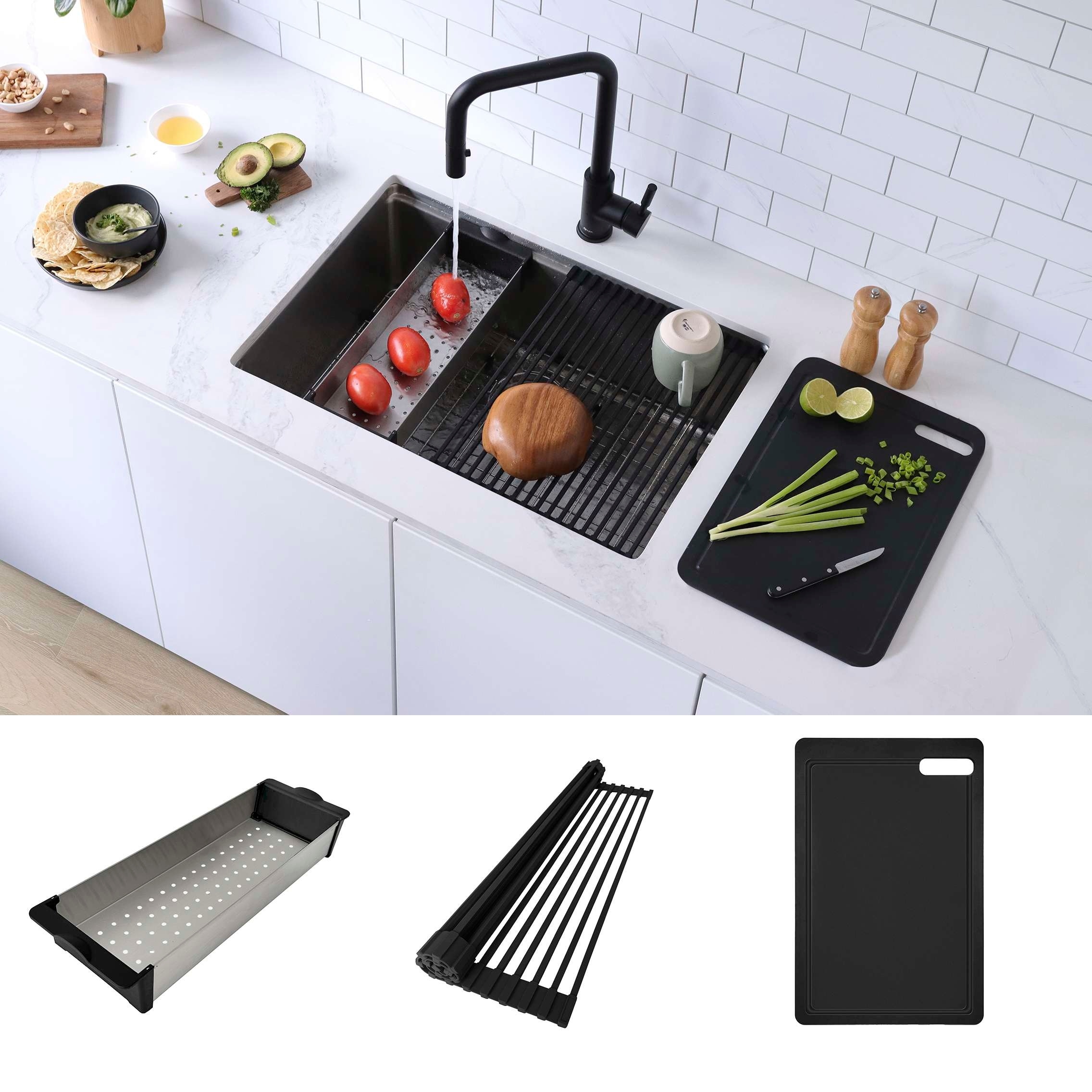 STYLISH A-918KIT Workstation Accessories - Kit of Kitchen Accessories