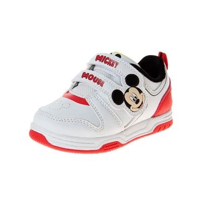 Disney Mickey Mouse Boys' Sneakers. (Toddler/Little Kids)