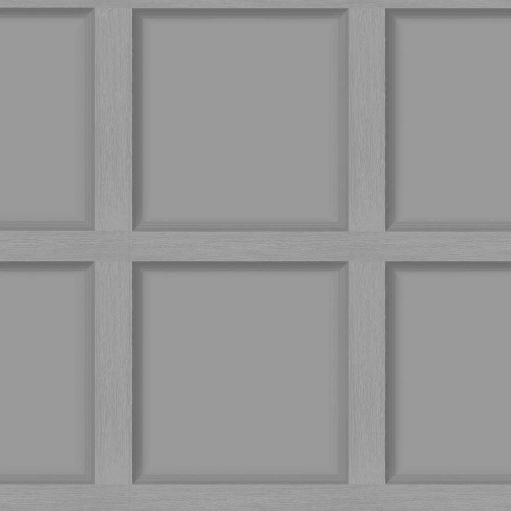 Modern Faux Wood Panel Non-Pasted Wallpaper - 396 in x 20.8 in