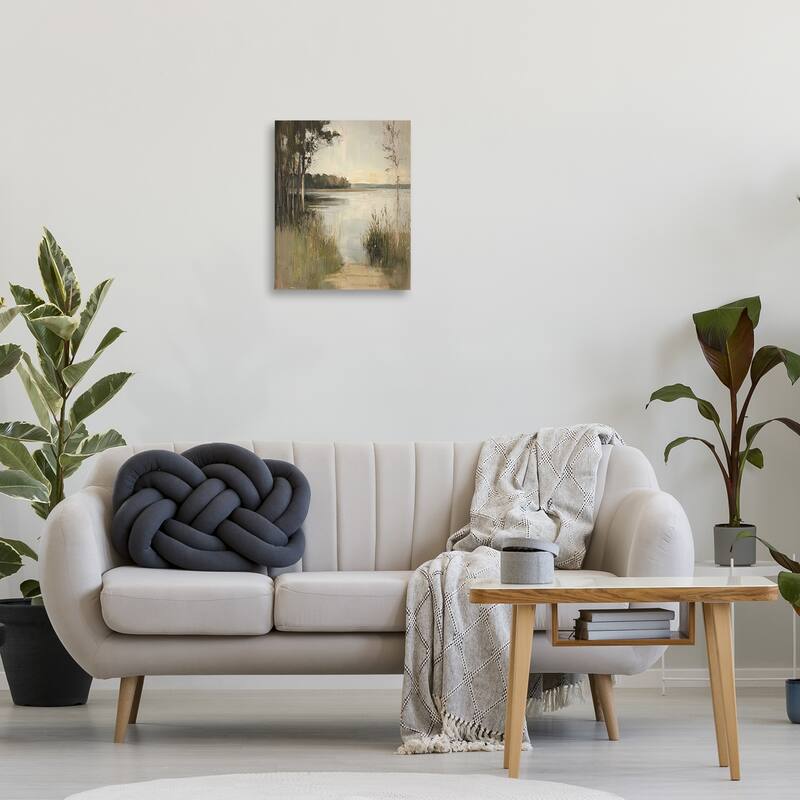 Stupell Wild Grasses by Lakeside Canvas Wall Art Design By Petal Prints Design