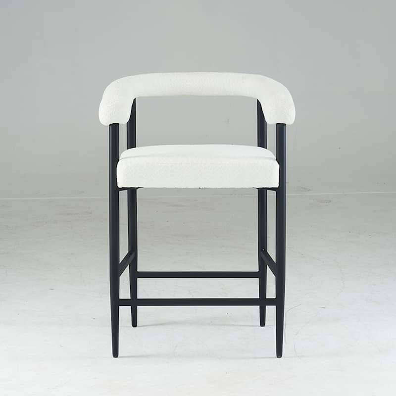 Upholstered Counter Height Chairs Side Chairs Set of 2