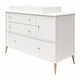 preview thumbnail 18 of 33, Little Seeds Valentina 4 Drawer/ 1 Door Convertible Dresser & Changing Table