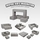 preview thumbnail 11 of 19, Kids Couch, Toddler Couch Sofa Bed, Kids Chair Seat Playroom Furniture, Child Sectional Sofa