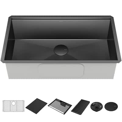 Delta 95B9031-32S Rivet 32" Undermount Single Basin Stainless Steel