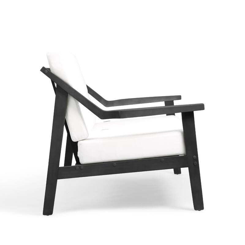 Outdoor Conversation Set Patio Cushioned Chair, Loveseat with Tables