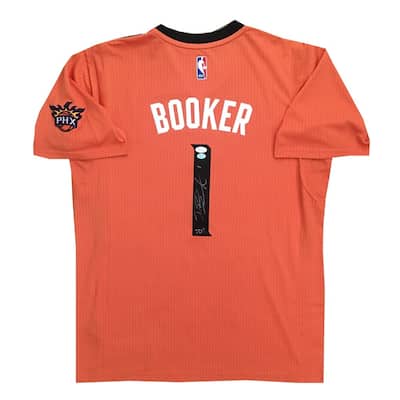 Devin Booker Autographed Signed 70 Point Basketball Jersey JSA COA - 8'6" x 11'6"