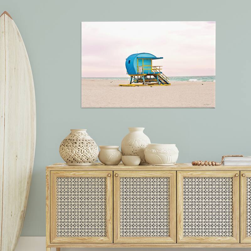 Stupell Summer Lifeguard Cabin Canvas Wall Art Design By Seven Trees Design
