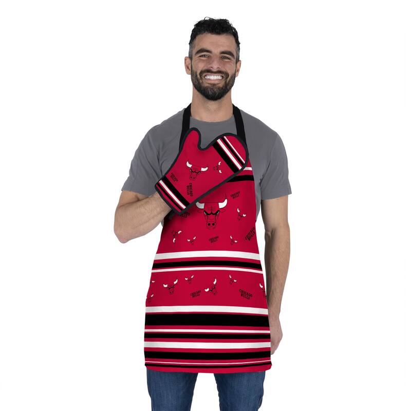 NBA Press Apron BBQ Mitt 2-piece Set