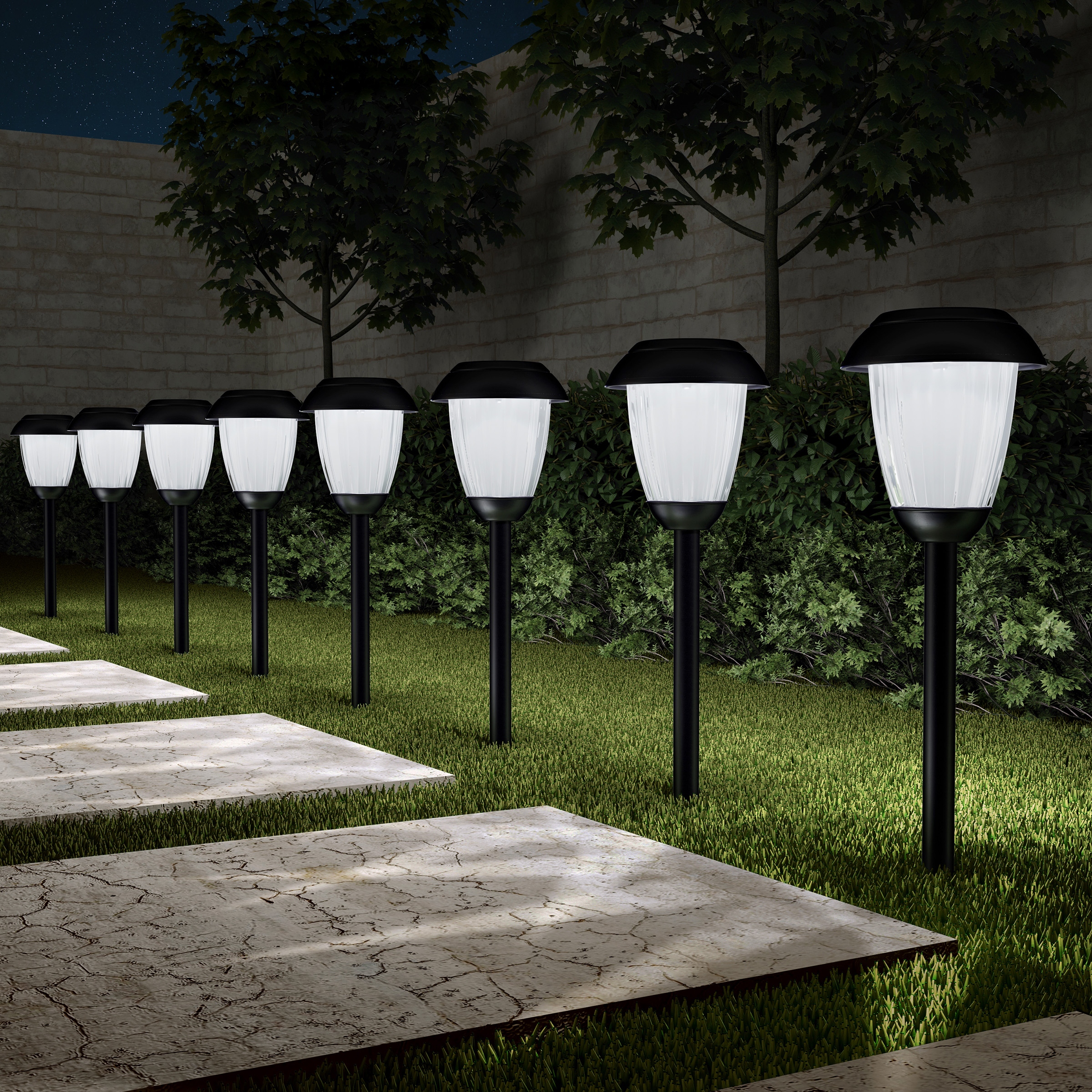 Smart living charleston store pathway led lights