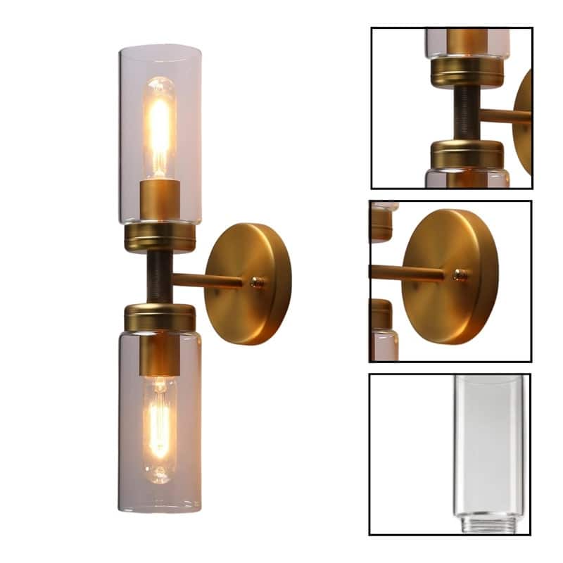 2 Light lighting and bulbs antique light fixture glass, metal lighting wall lights