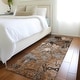 preview thumbnail 72 of 135, Machine Washable Indoor/ Outdoor Modern Floral Chantille Rug
