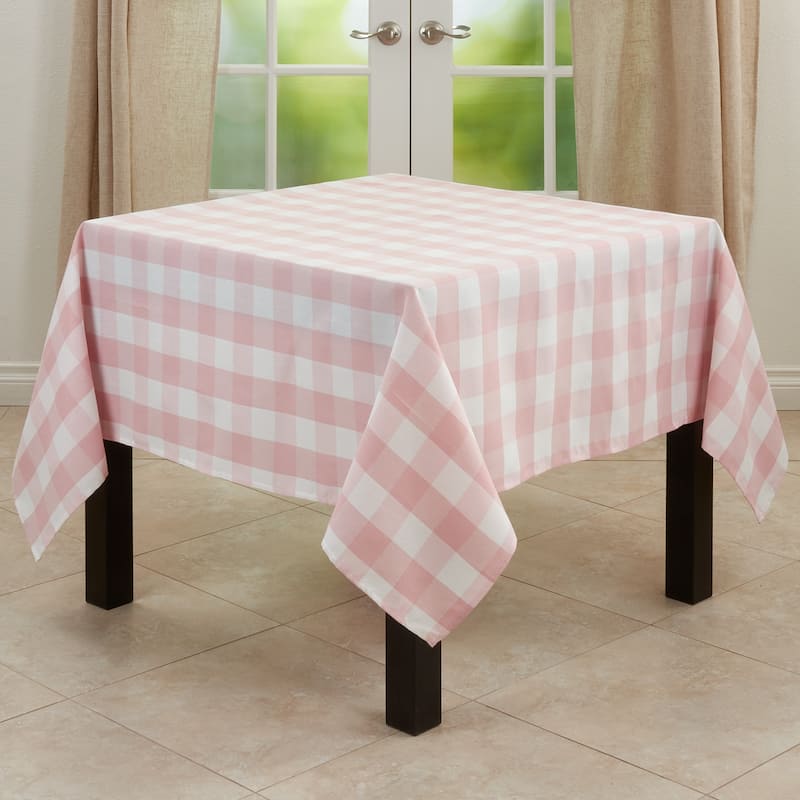 Casual Buffalo Plaid Tablecloth