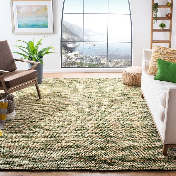 Safavieh Handmade Natura Lelioara Wool Rug. Opens flyout.