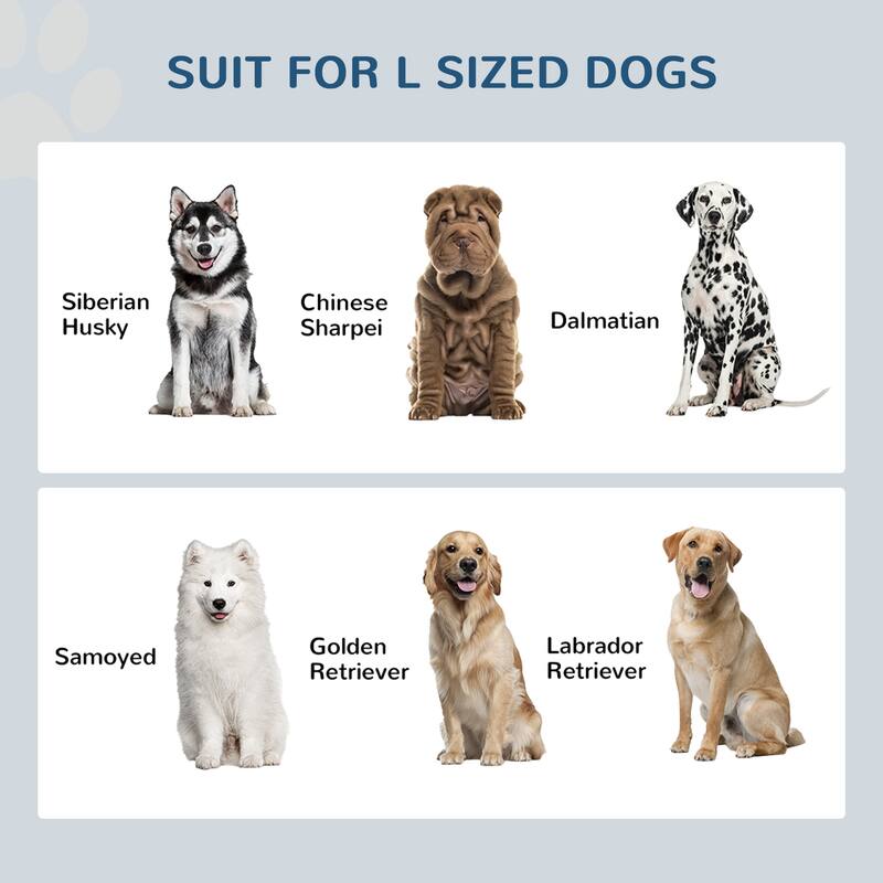Elevated Dog Feeder Stand for Large Dogs with Storage Drawer and 2 Stainless Steel Bowls - 23.5" W x 11.75"D x 14.25" H