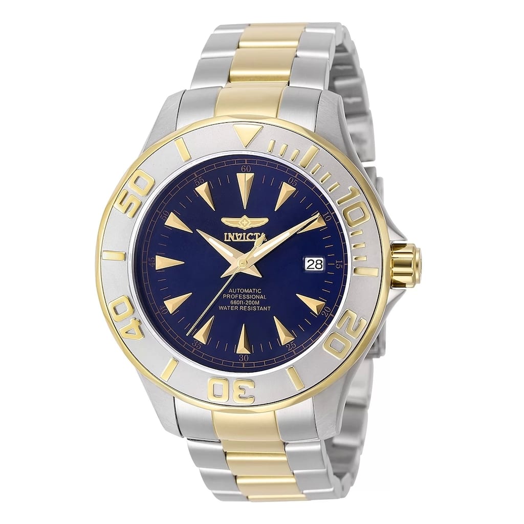 Invicta Men's 7038 Signature Automatic 3 Hand Blue Dial Watch