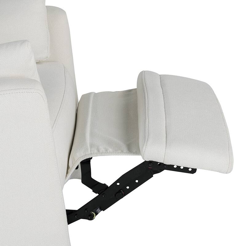32" Nursing Rocker Recliner,Swivel Glider with 2 Pillows,Comfort Chair