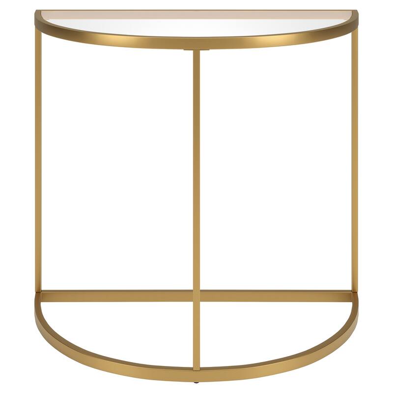 Verlaine 32" Wide Demilune Console Table