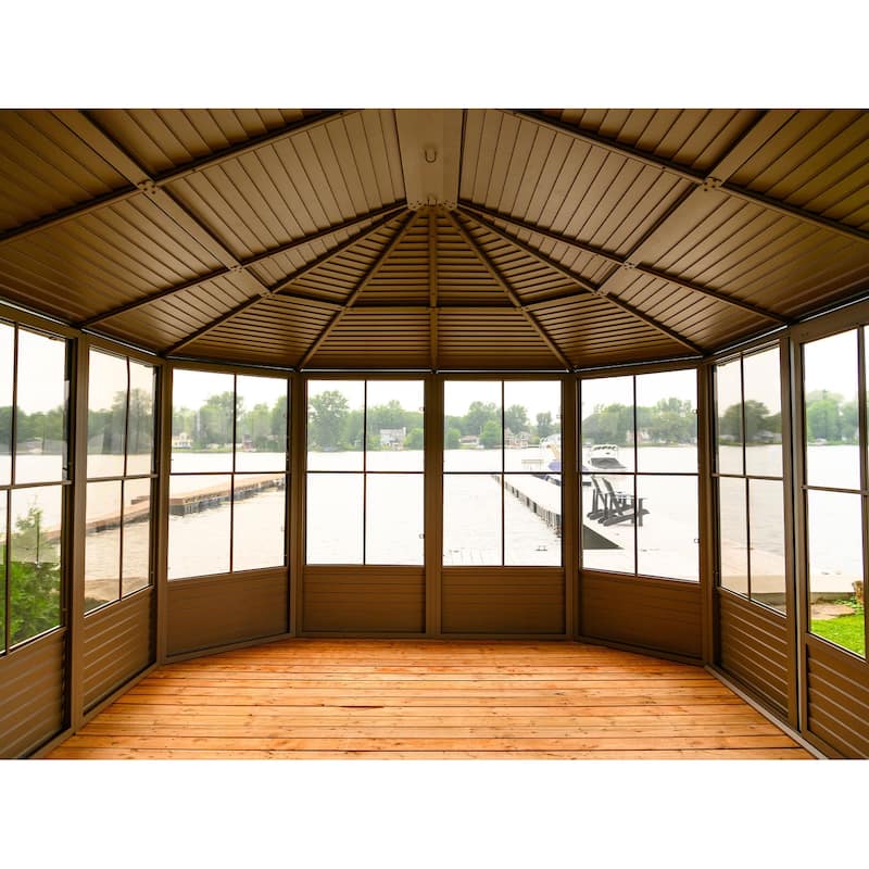 Florence - Solarium 12x18 Metal Roof