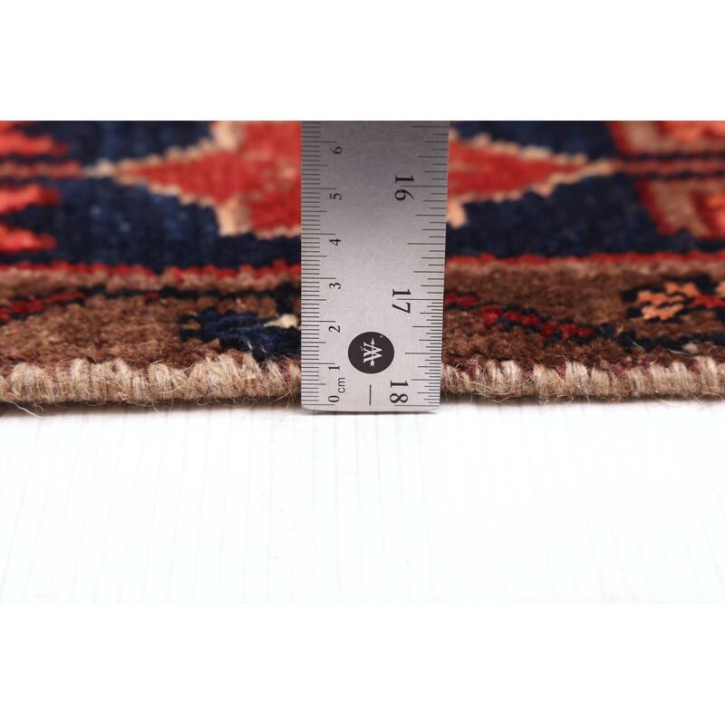 ECARPETGALLERY Hand-knotted Anatolian Vintage Dark Navy Wool Rug - 5'1 x 9'4