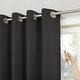 preview thumbnail 41 of 70, Sun Zero Hayden Patio Extra-Wide Blackout Grommet Sliding Patio Door Curtain Panel, Single Panel