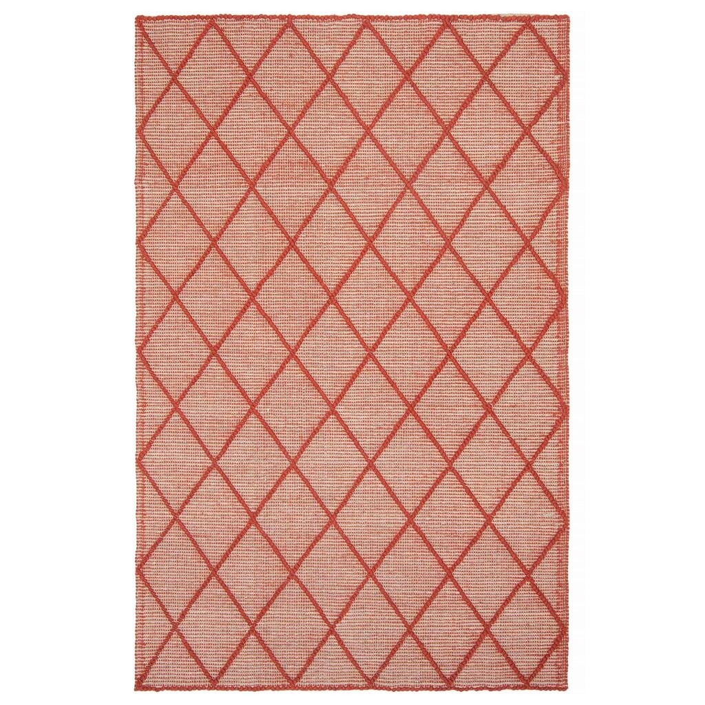 ECARPETGALLERY Braid weave Sienna Taupe Wool Rug - 5'1 x 7'10