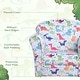 preview thumbnail 4 of 7, Qaba Kid's Sofa Armchair with Dinosaur Design and Thick Padding