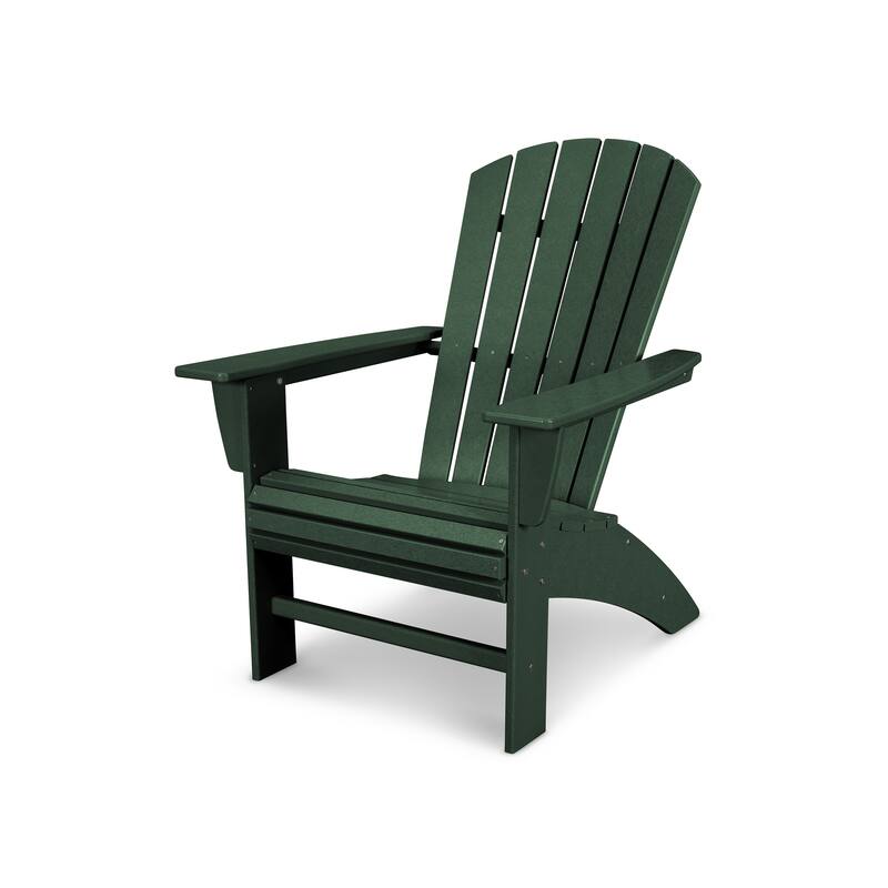 POLYWOOD Nautical Curveback Adirondack Chair