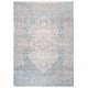 preview thumbnail 1 of 6, SAFAVIEH Dream Nolwen Vintage Abstract Polyester Rug - Grey/Aqua - 2' x 8' 2' x 8' - Grey/Aqua - Runner
