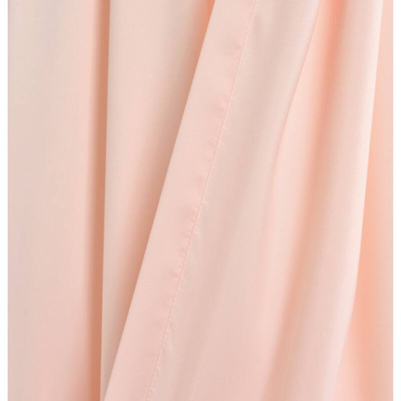 Lush Decor Allison Ruffle Window Curtain Panel Pair