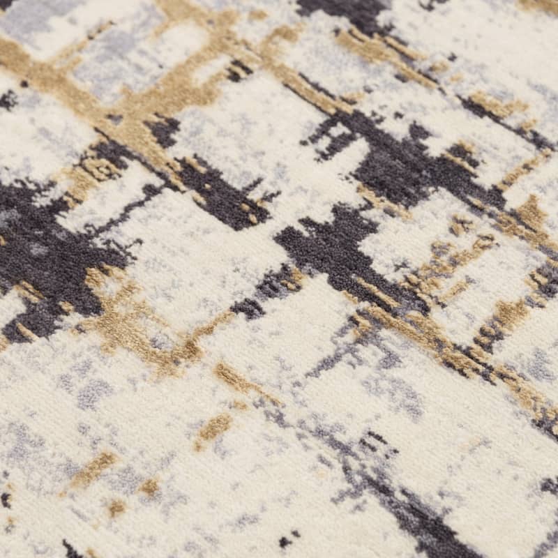 Alora Decor Belice Transitional Beige/Gray Wool/Tencel Blend Area Rug