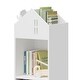 preview thumbnail 7 of 15, 2-Tier Kids Bookcase Organizer with Collapsible Fabric Drawers